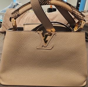 Louis Vuitton Capucines BB Snakeskin